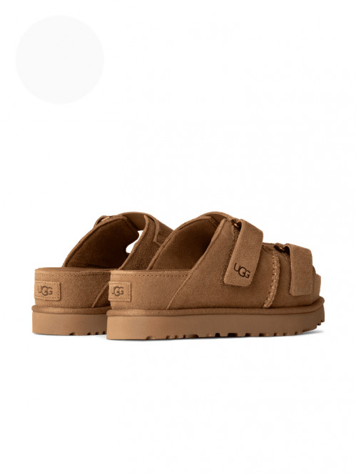 Goldenstar hi slide classic sandals chestnut 