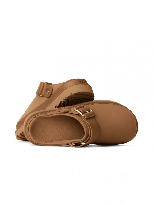 Goldenstar villa clog sandals chestnut 