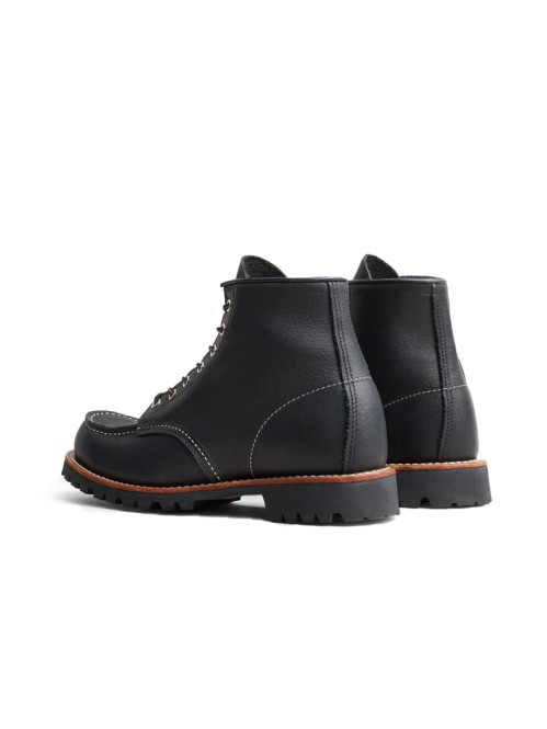 Roughneck moc toe boots black 