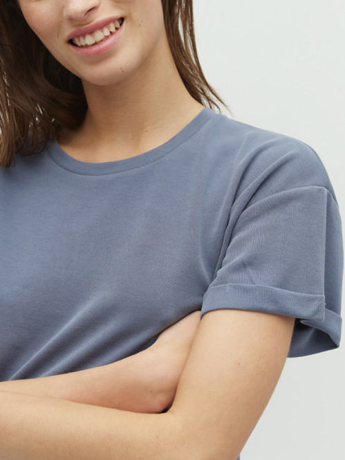 Amana bosko t-shirt vint indigo 