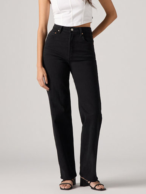 Ribcage full length jeans black sprout 