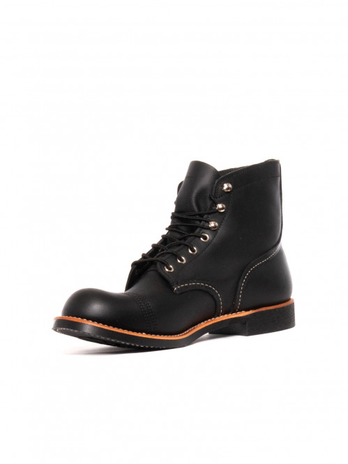 Iron ranger boots black 8