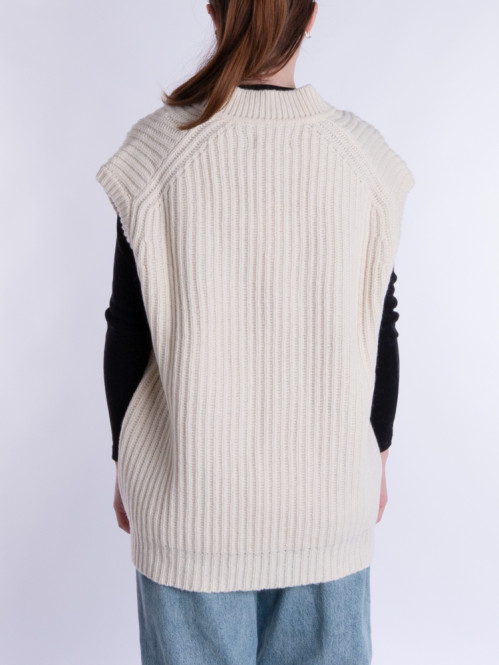 Pullunder off white 