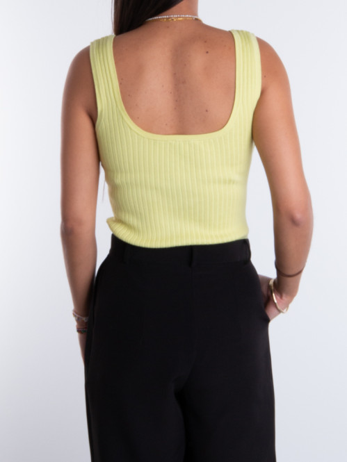 Anandi-m connor knit tank mimosa S