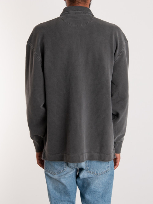 Pique script sweat black 