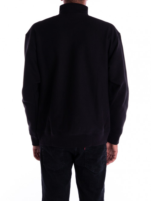 Half zip sweater black 