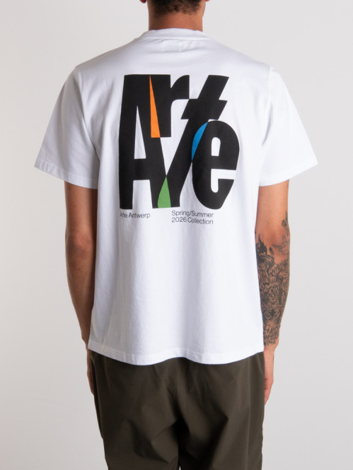 Big logo back t-shirt white 