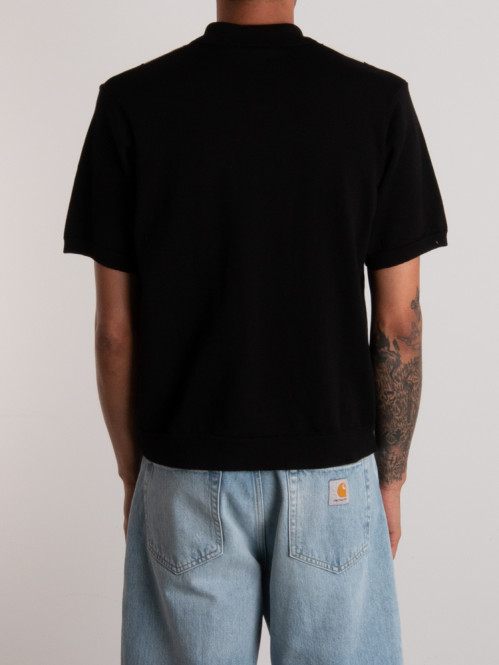 SS mello knit shirt mello stripe 