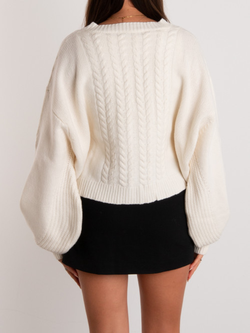 Karla cardigan ecru 