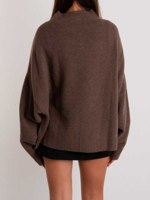 Dagmar pullover chocolate 