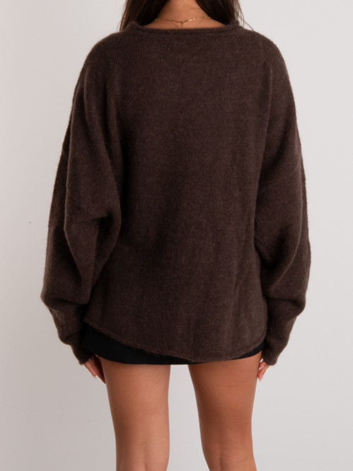 Helena pullover chocolate 