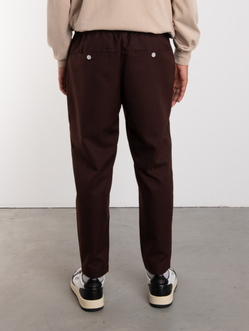 Le pantalon cropped brown 