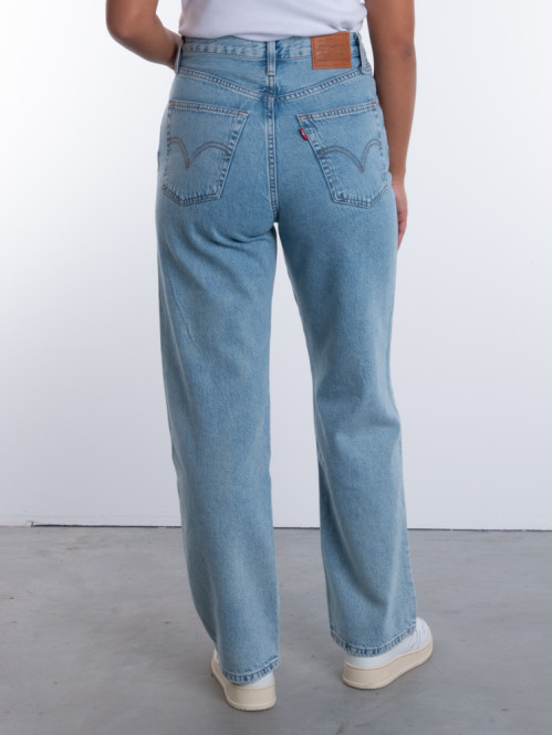 Ribcage straight ankle jeans middle road 