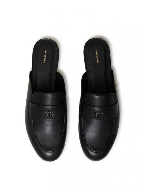 Corinne mules black 