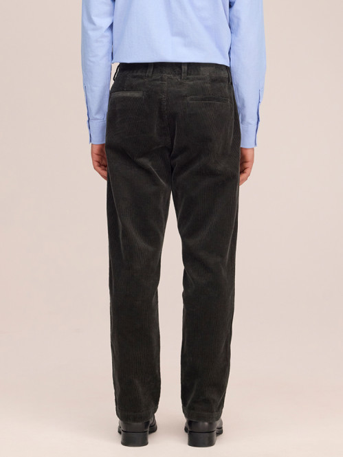 Aden corduroy pants dark army 