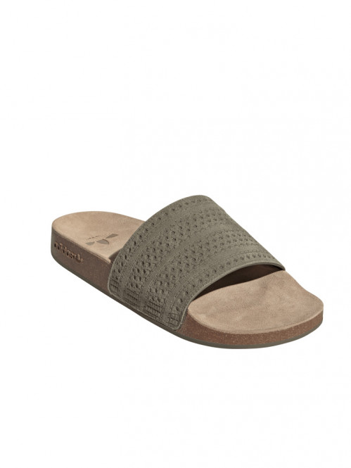 Adilette rs sandals green cork 