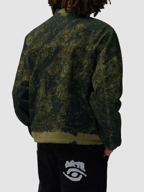 Allover pain jacket green 