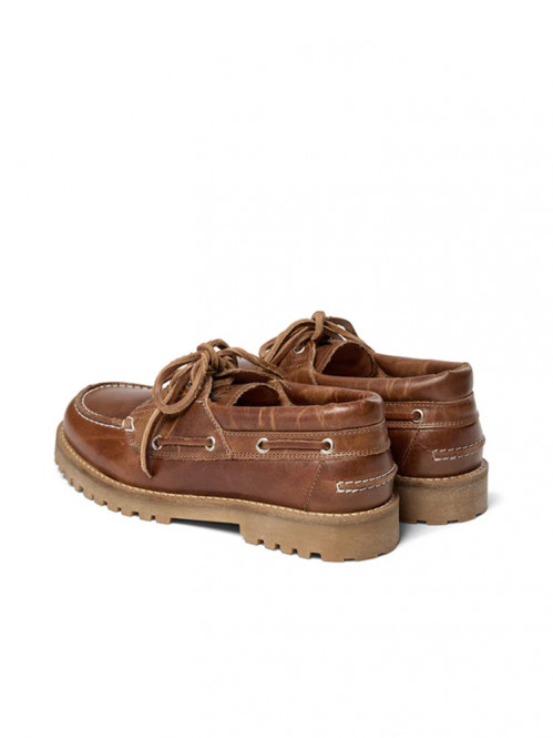 Alvina boat shoes tan 