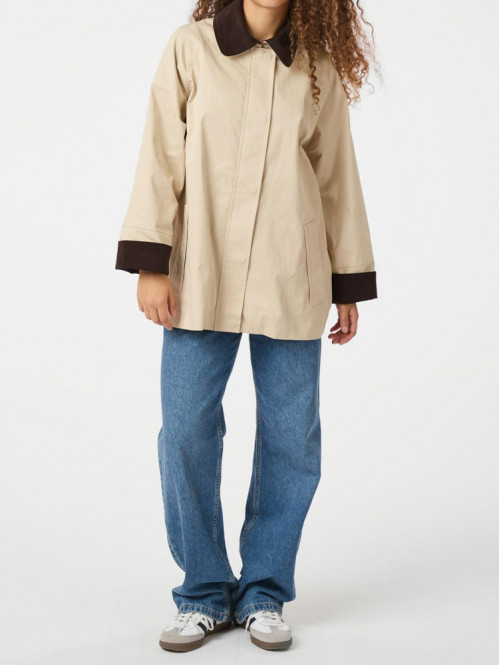 Anastacia cord jacket ivory 