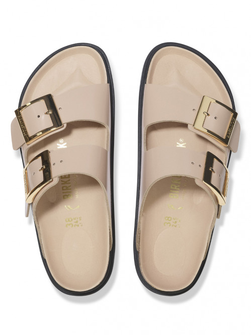 Arizona droplet buckle sandals new beige 