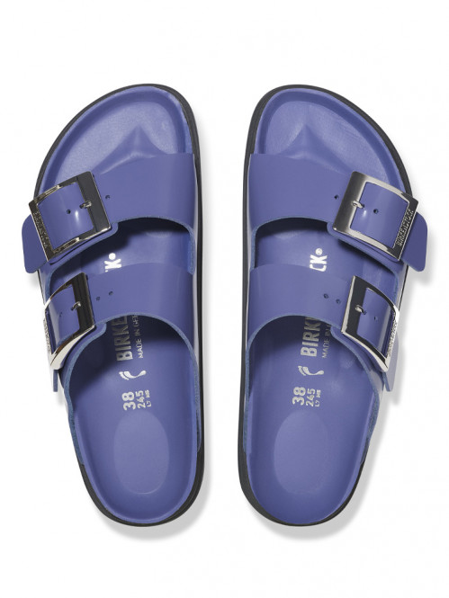 Arizona droplet buckle sandals purple dusk 