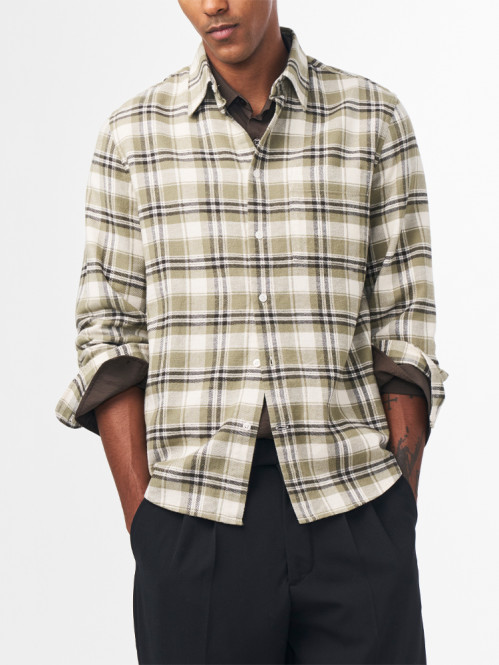 Arne 5166 shirt green check 