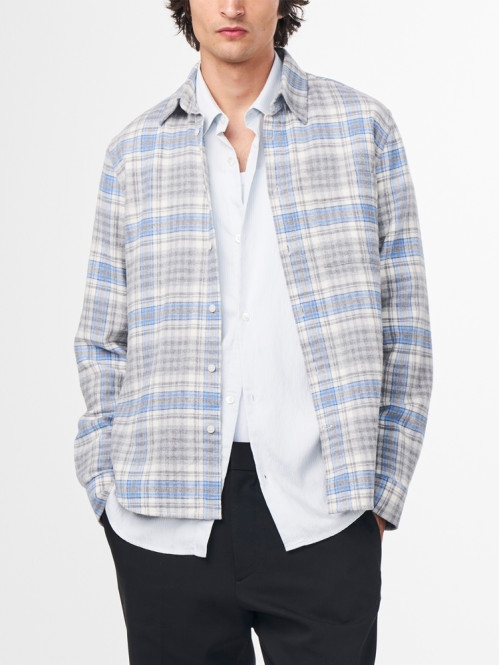 Arne 5166 shirt grey check 