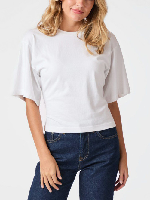 Asha boxy t-shirt white 