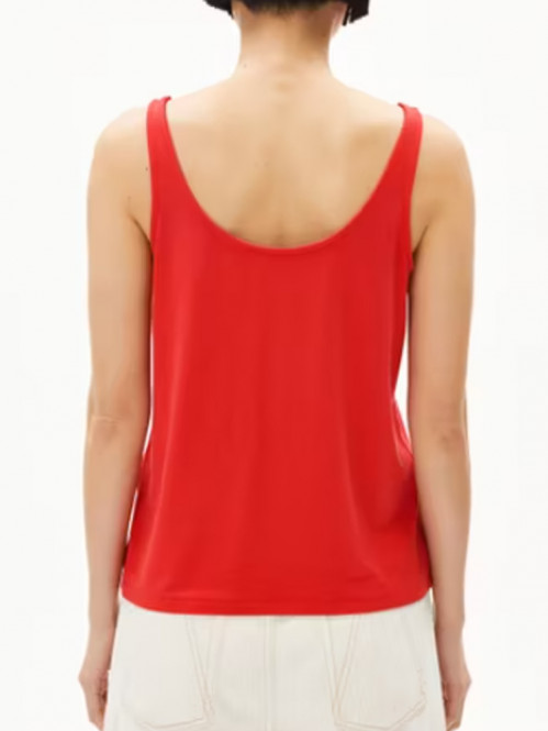 Ashraani solid top coral blush 