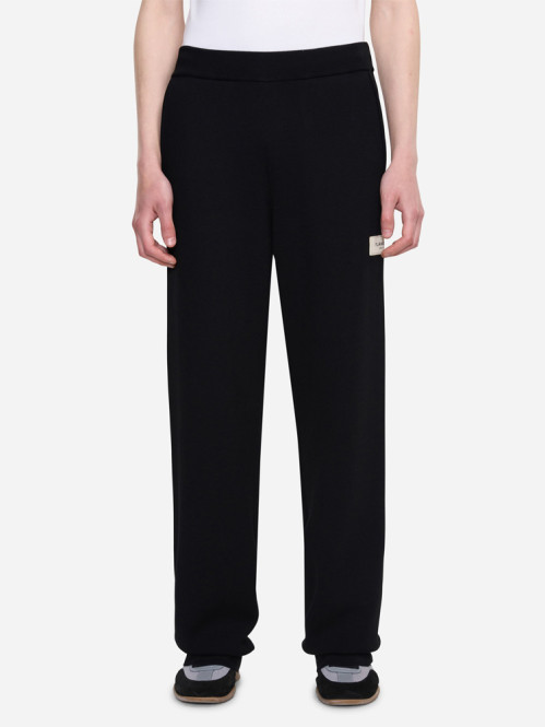 Atelier knit trouser black 