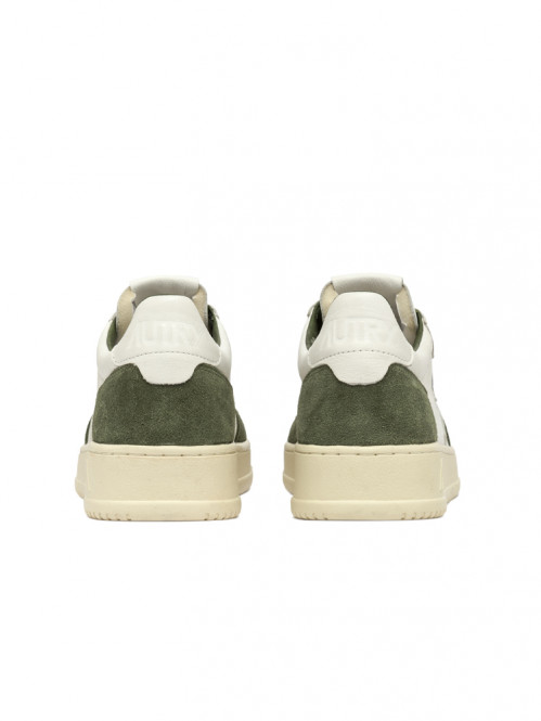 Medalist men sneaker suede white military 