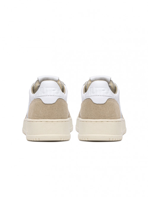 Medalist wmns sneaker suede white sponge 