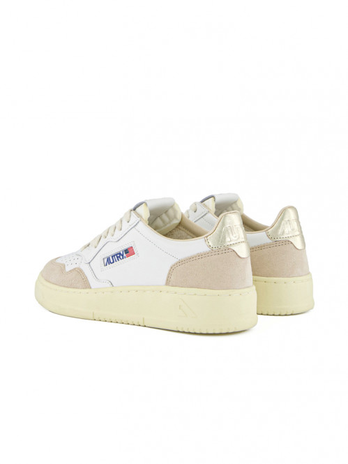 Medalist wmns sneaker suede white gold 39
