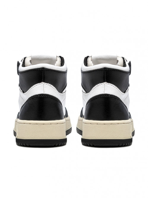 Medalist mid mens sneaker bicolour white black 