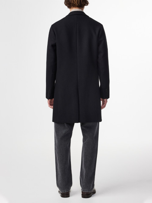 Austin wool coat black 