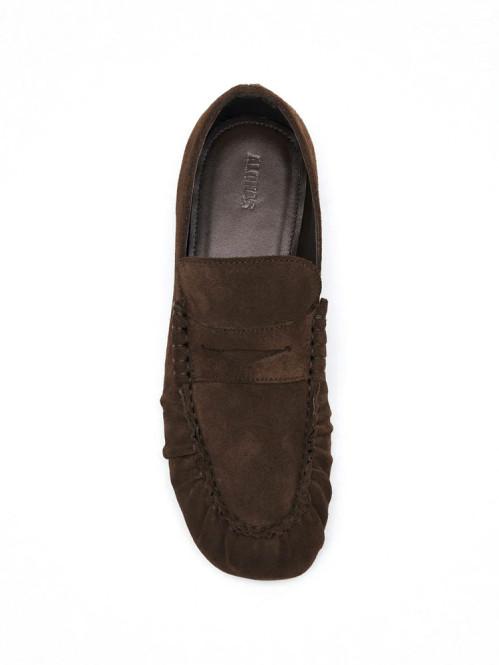 Aven loafers suede brown 