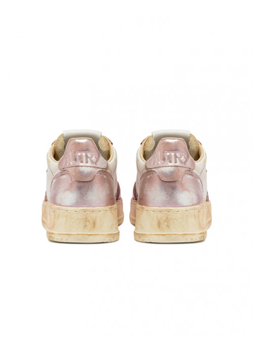 Super vintage lo wmns sneaker red pink 