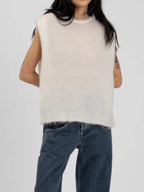Aya cardigan white M