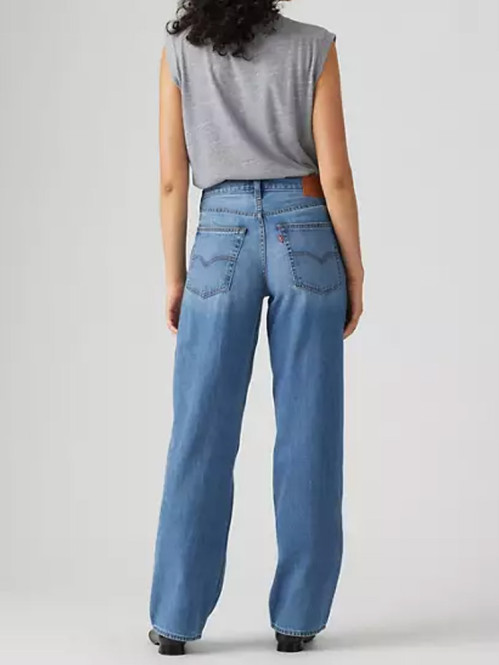 Baggy dad jeans heavy check 25/32