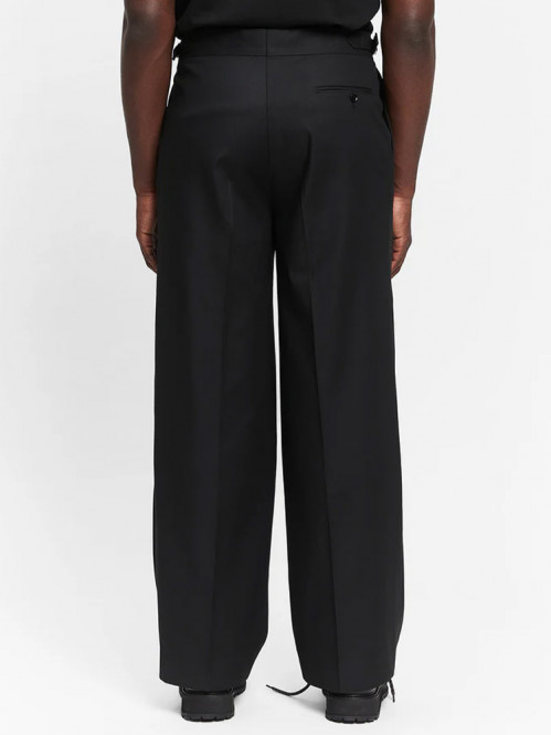 Tailored baggy pants black 