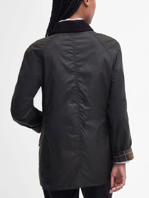 Barbour classic beadnell wax jacket olive 