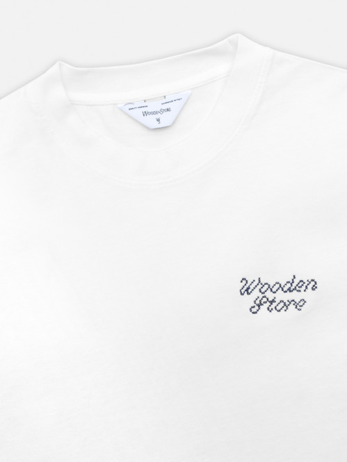 Basic t-shirt bianco ws S