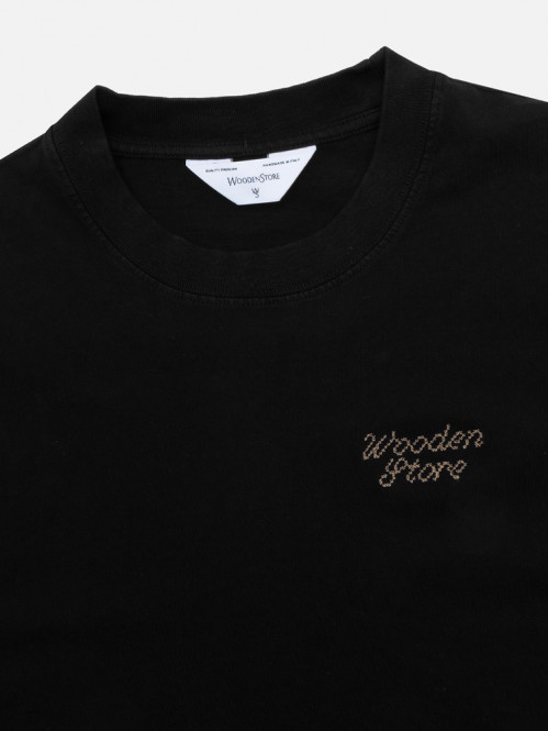 Basic t-shirt nero ws XL