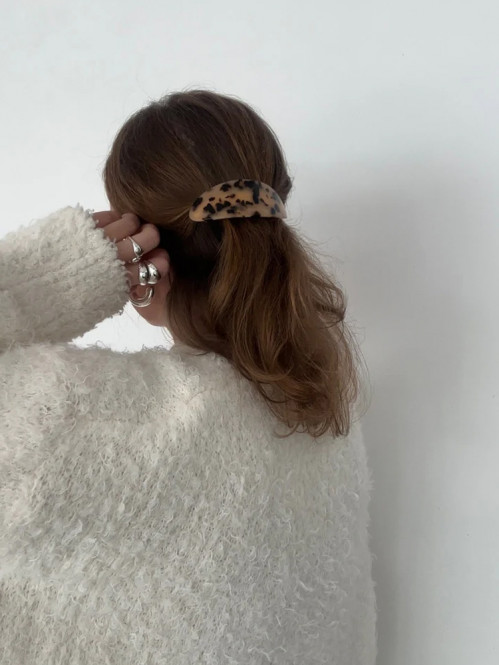 Barrette clip tortoise 