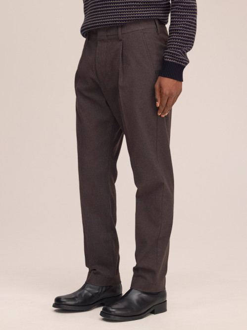 Bill 1067 pant deep truffle 