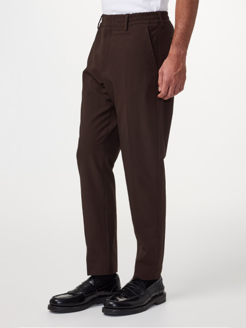 Billie 1924 pant brown stripe 