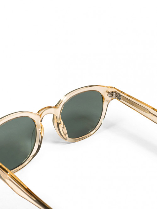Billie sunglass champagne green 