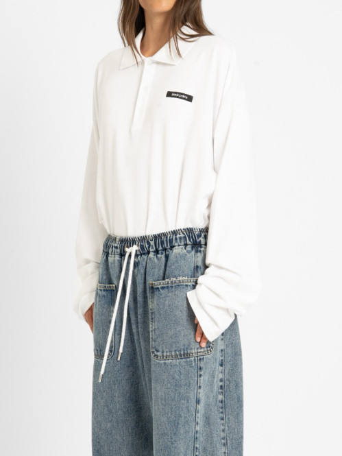 BP iconic polo white 