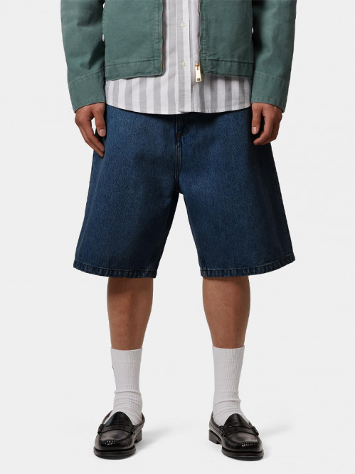 Brandon shorts blue stone washed 