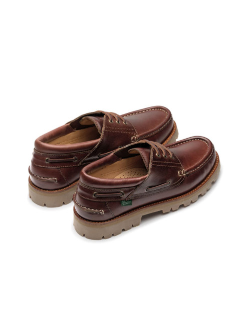 Briac jannu mokassin marron lisse america 